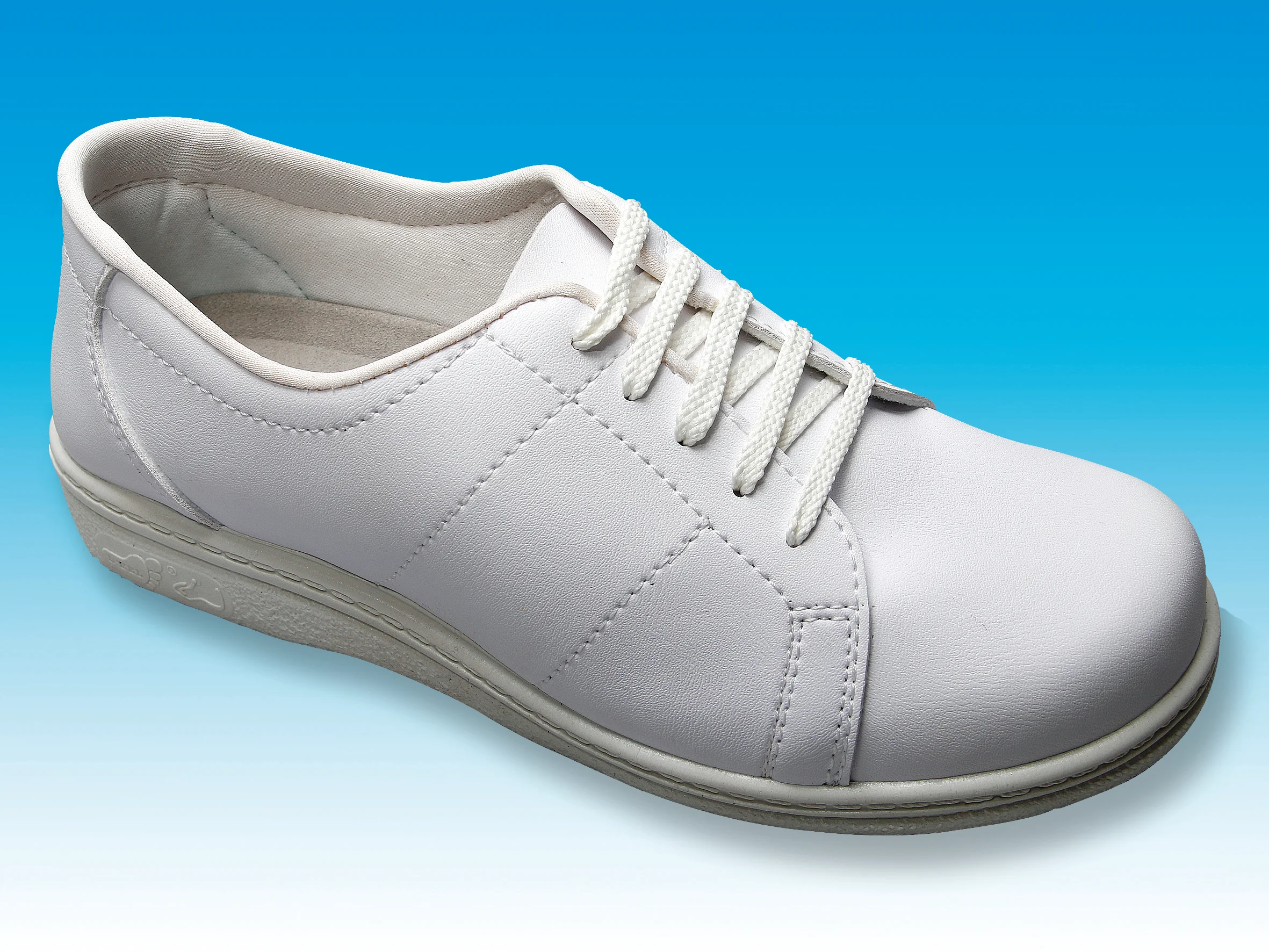 Mº 2003 Deportivo microfibra con cordones Blanco
